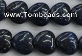 CNL935 15.5 inches 16*16mm heart natural lapis lazuli gemstone beads