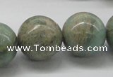 CNS27 16 inches 18mm round natural serpentine jasper beads wholesale