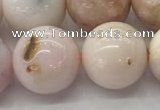 COP1707 15.5 inches 16mm round natural pink opal gemstone beads