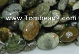 COS04 15.5 inches 10*14mm oval ocean stone beads wholesale