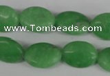 COV124 15.5 inches 13*18mm oval candy jade beads wholesale