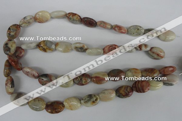 COV130 15.5 inches 13*18mm oval agate gemstone beads wholesale