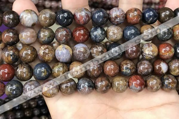 CPB1036 15.5 inches 10mm round pietersite gemstone beads