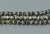 CPB645 15.5 inches 14mm round Painted porcelain beads