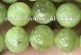 CPO45 15.5 inches 8mm round natural olivine gemstone beads