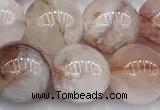 CPQ336 15 inches 10mm round pink quartz beads