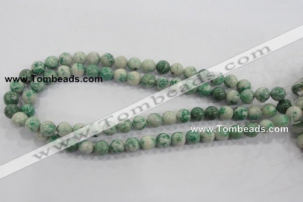 CQJ04 15.5 inches 10mm round Qinghai jade beads wholesale