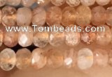 CRB2243 15.5 inches 2*3mm faceted rondelle golden sunstone beads