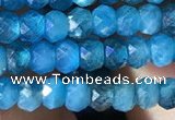 CRB2640 15.5 inches 2*3mm faceted rondelle apatite gemstone beads