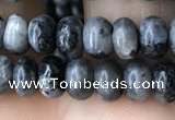 CRB4035 15.5 inches 4*6mm rondelle black labradorite beads wholesale