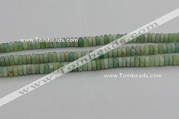 CRB425 15.5 inches 5*8mm rondelle amazonite gemstone beads