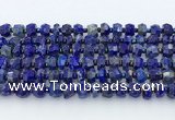 CRB5628 15.5 inches 5*7mm - 7*8mm faceted rondelle lapis lazuli beads