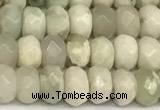 CRB5791 15 inches 4*6mm, 5*8mm faceted rondelle jade beads