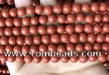 CRE352 15.5 inches 8mm round red jasper beads wholesale