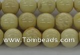 CRI203 15.5 inches 10mm round riverstone beads wholesale