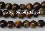 CRO115 15.5 inches 8mm round yellow tiger eye beads wholesale
