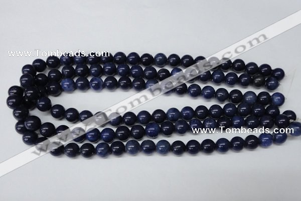 CRO219 15.5 inches 10mm round blue aventurine beads wholesale