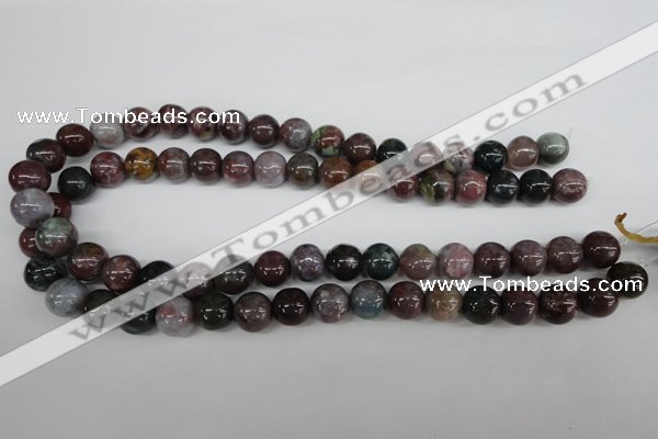 CRO283 15.5 inches 12mm round Indian agate beads wholesale