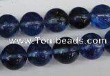 CRO371 15.5 inches 12mm round watermelon blue beads wholesale