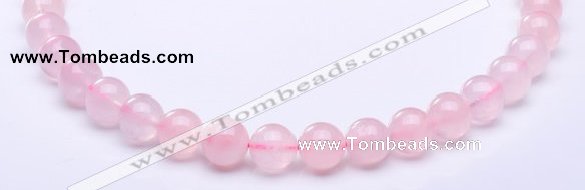 CRQ17 15.5 inches 12mm round natural rose quartz beads Wholesale