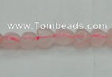 CRQ630 15.5 inches 8*8mm heart rose quartz beads wholesale
