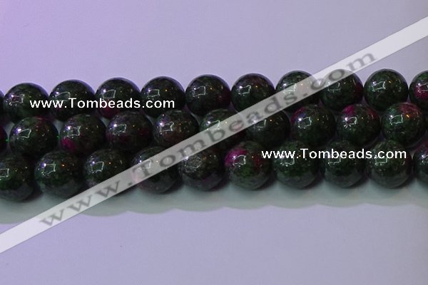 CRZ1114 15.5 inches 12mm round imitation ruby zoisite beads wholesale