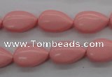 CSB1161 15.5 inches 12*18mm flat teardrop shell pearl beads