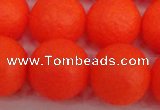 CSB1343 15.5 inches 10mm matte round shell pearl beads wholesale