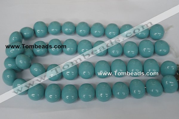 CSB169 15.5 inches 17*19mm – 18*20mm oval shell pearl beads