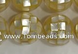 CSB4040 15.5 inches 16mm ball abalone shell beads wholesale
