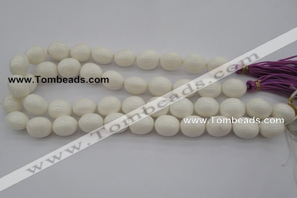 CSB675 15.5 inches 16*19mm oval shell pearl beads