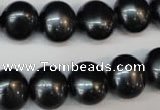 CSB818 15.5 inches 13*15mm oval shell pearl beads wholesale