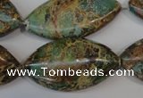 CSE5035 15.5 inches 20*38mm marquise natural sea sediment jasper beads