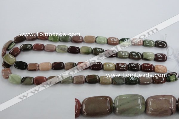 CSE5311 15.5 inches 8*14mm rectangle sea sediment jasper beads wholesale