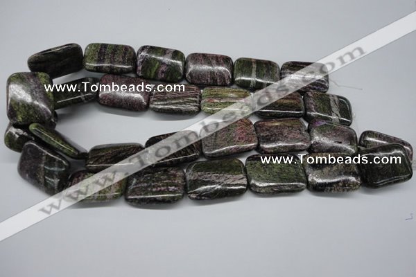 CSG78 15.5 inches 22*30mm rectangle long spar gemstone beads wholesale