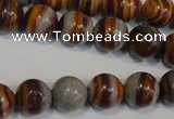 CSL83 15.5 inches 12mm round silver leaf jasper beads wholesale