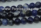 CSO60 15.5 inches 4mm round sodalite gemstone beads wholesale