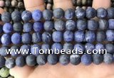 CSO842 15.5 inches 8mm round matte sodalite beads wholesale