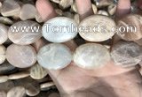 CSS418 15.5 inches 25*35mm oval sunstone beads wholesale