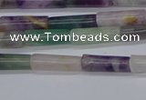 CTB348 15.5 inches 4*13mm tube fluorite beads wholesale