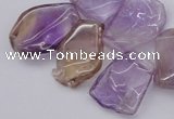 CTD303 Top drilled 15*20mm - 20*25mm freeform ametrine gemstone beads