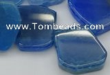 CTD341 Top drilled 15*20mm - 25*30mm freeform agate beads