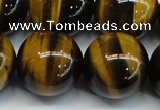 CTE1247 15.5 inches 16mm round AA grade yellow tiger eye beads