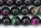 CTE2436 15 inches 6mm round mixed tiger eye beads