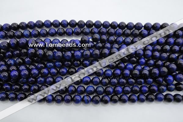 CTE415 15.5 inches 6mm round blue tiger eye beads wholesale