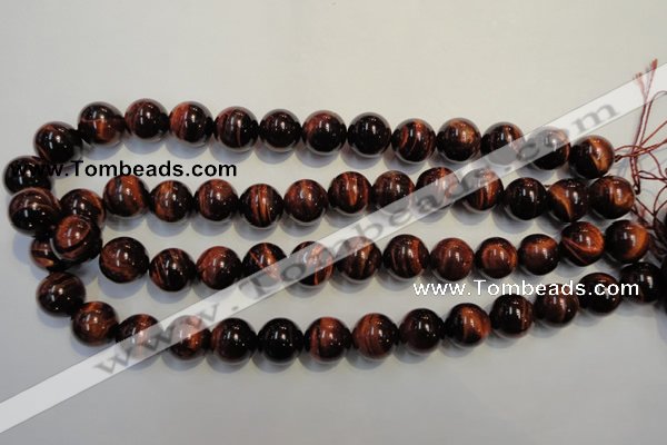 CTE87 15.5 inches 14mm round red tiger eye gemstone beads
