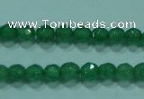CTG27 15.5 inches 3mm faceted round tiny aventurine beads