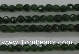 CTG417 15.5 inches 2mm faceted round tiny dyed candy jade beads