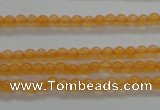 CTG431 15.5 inches 2mm round tiny dyed candy jade beads wholesale
