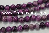 CTJ501 15.5 inches 6mm round dyed purple jasper beads wholesale